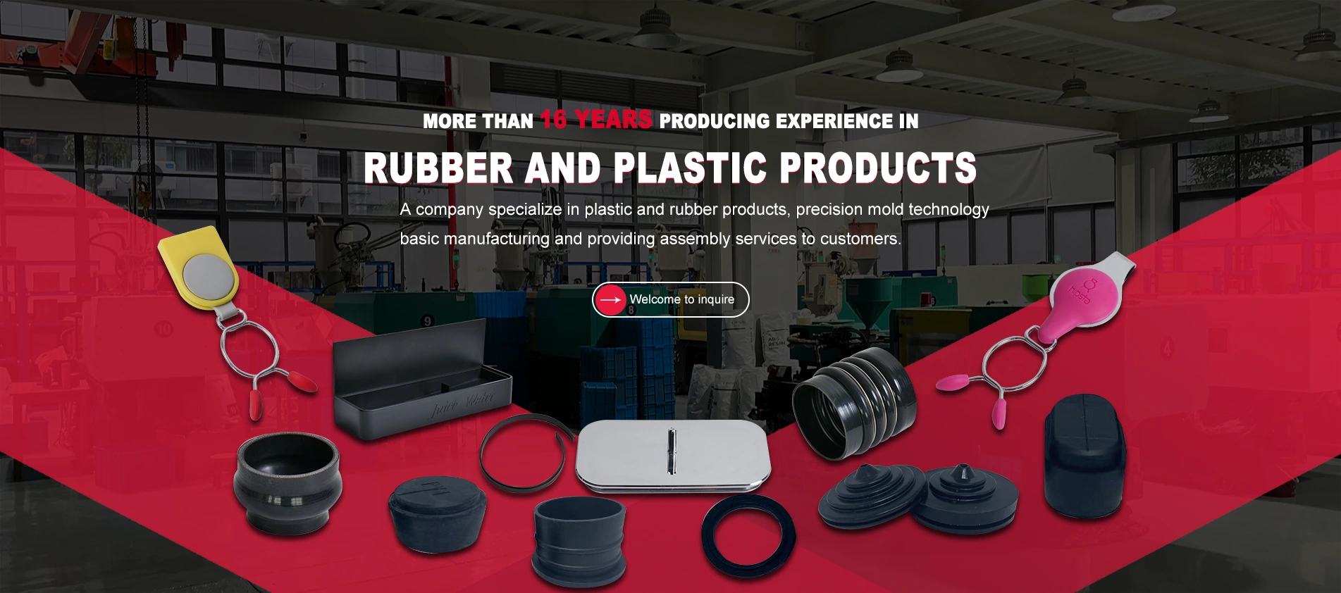 China plastic injectieonderdelen fabriek